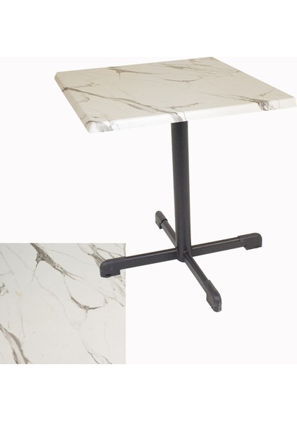 Halley Werzalit Kare Esb Mutfak Masası 80X80 - Afyon Mermer