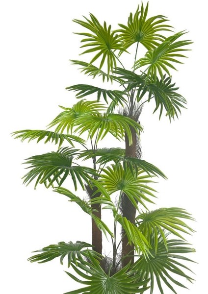 Yapay Ağaç Palmiye Fanpalm 3katlı 24YAPRAK 130*65CM