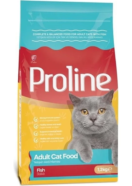 Proline Balıklı Pirinçli Yetişkin Kedi Maması 1.2 kg