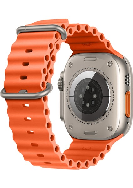 Sneezy Apple Watch 49MM Ultra Seri Uyumlu Seaflex Ocean Silikon Kordon fiyatları