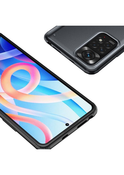Xiaomi Redmi Note 11 Uyumlu Venga Serisi Mika Arka Tasarımlı Renkli Kenarlı Premium Kılıf fırsatları