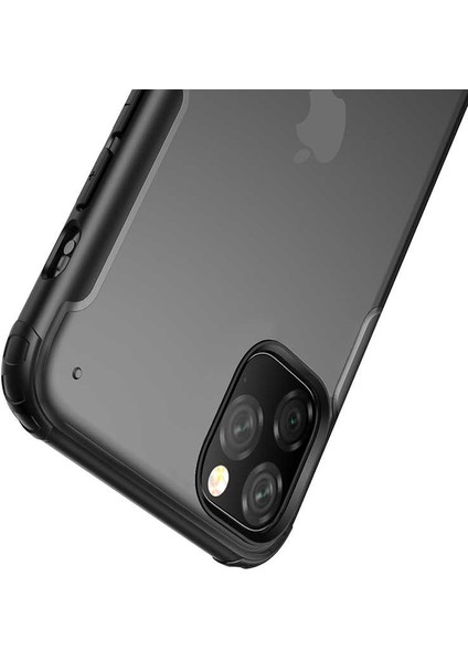 iPhone 11 Pro Uyumlu Venga Serisi Mat Arka Yüzeyli Renkli Kenar Premium Kılıf