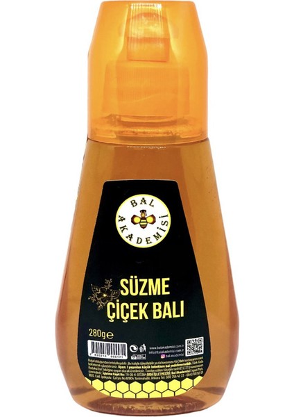 Süzme Çiçek Balı 280 gr (Doğal ve Katkısız) - (Çok Çiçekli)