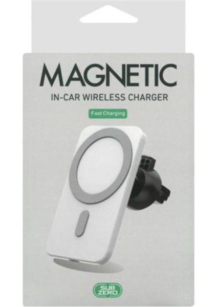 Magnetic MC55 12W Magsafe Araç Şarjı ve Telefon Tutucu