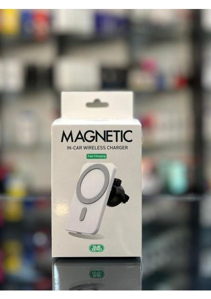 Magnetic MC55 12W Magsafe Araç Şarjı ve Telefon Tutucu