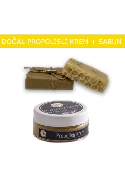 Doğal Kozmetik Paketi (Propolisli Sabun & Krem)