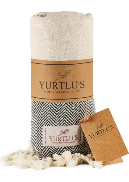 95 x 180 cm %100 Pamuk Peştemal Plaj ve Banyo Havlusu