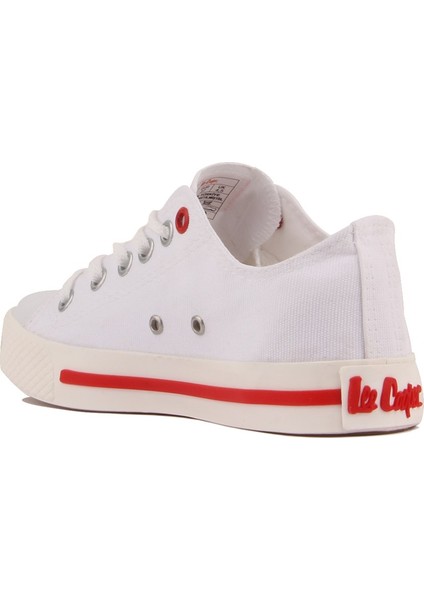 Lee Cooper - Beyaz Renk Bağcıklı Kadın Sneaker fırsatları