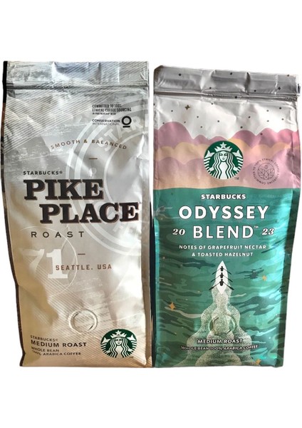 Pike Place & Odyssey Blend Filtre Kahve 250 gr