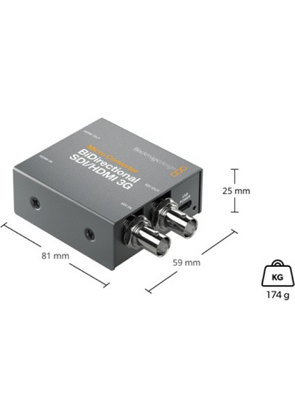 Micro Converter Bidirectional Sdı/hdmı 3g Wpsu
