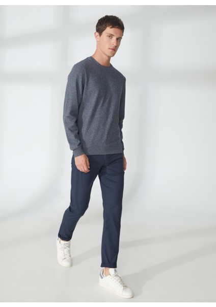 Normal Bel Normal Paça Slim Fit Lacivert Erkek Pantolon A261DAVE362TC506/TB