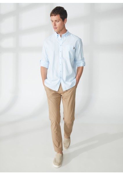 Normal Bel Normal Paça Slim Fit Kahve Erkek Pantolon A261DAN78TC506/TB