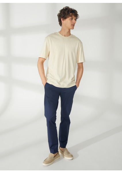 Normal Bel Normal Paça Slim Fit Lacivert Erkek Pantolon A261DAN78TC506/TB