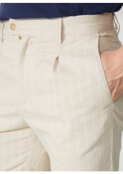 Normal Bel Slim Fit Kahve Erkek Bermuda Şort A261JONP581TF297- fırsatları