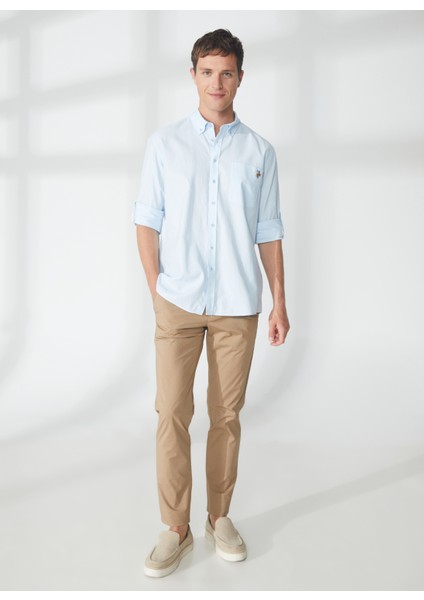 Normal Bel Normal Paça Slim Fit Kahve Erkek Pantolon A261DAN78TC506/TB