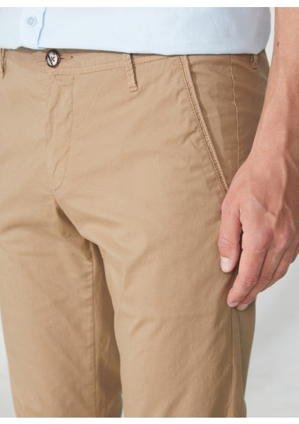 Normal Bel Normal Paça Slim Fit Kahve Erkek Pantolon A261DAN78TC506/TB