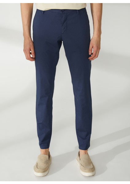 At.p.co Normal Bel Normal Paça Slim Fit Lacivert Erkek Pantolon A261DAN78TC506/TB