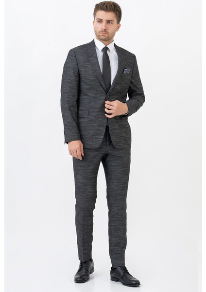 Guadalajara T191 Slim Fit 6 Drop Likralı Takım Elbise Desenli modelleri