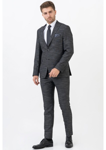 Guadalajara T191 Slim Fit 6 Drop Likralı Takım Elbise Desenli fırsatları