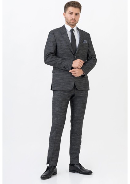 Guadalajara T191 Slim Fit 6 Drop Likralı Takım Elbise Desenli indirimleri