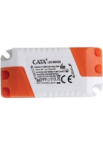 LED Driver 9-18 Watt Cata CT-2516