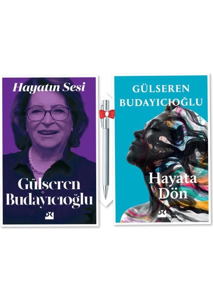 Hayatın Sesi - Hayata Dön - 2 Kitap - Gülseren Budayıcıoğlu + Caprice Kalem