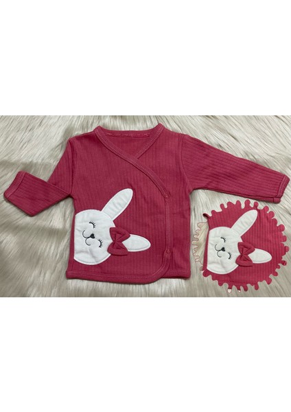 Eni Sezon 5 Parça Kız Tavşan Aplikeli Yeni Doğan Hastane Çıkış Zıbın Seti fiyatları