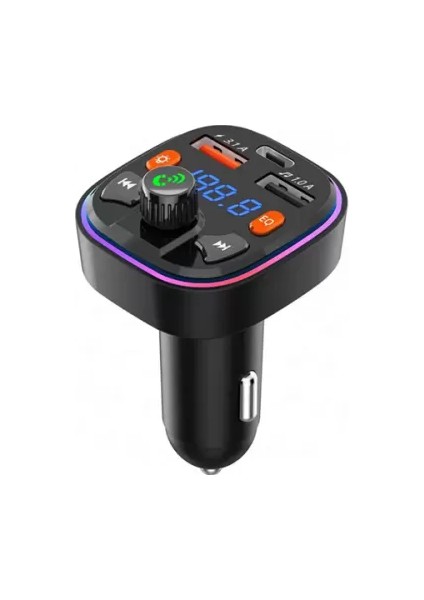 Subzero FM60 20W Pd Şarj Özellikli Bluetooth Fm Transmitter