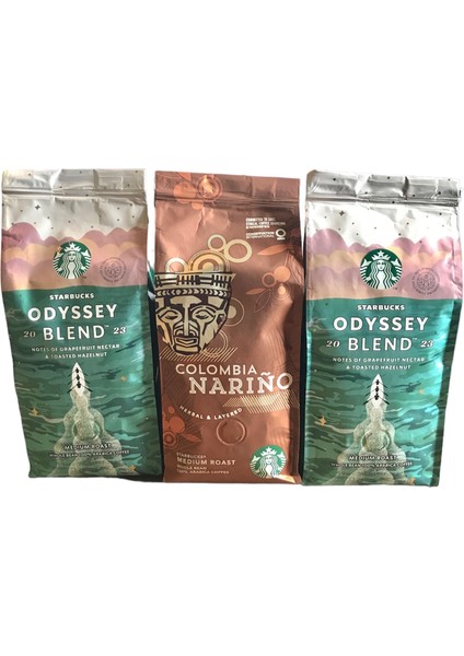 Colombia & 2 Adet Odyssey Blend Filtre Kahve 3 x 250 gr