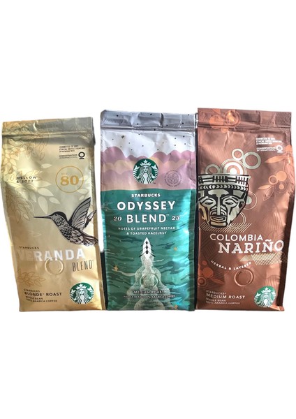 Veranda & Odyssey Blend & Colombi Filtre Kahve 3 x 250 gr