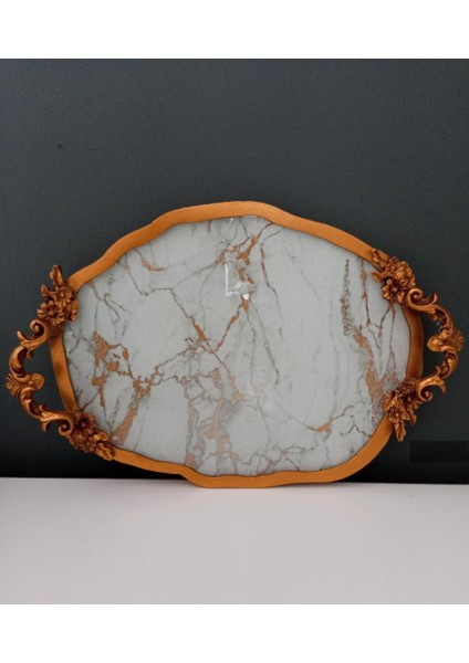 Bulut 40 cm Tepsi Gold