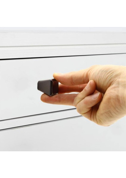 Mobilya Düğme Dolap Çekmece Kulpu Kulbu Plastik Füme Tek Vidalı Kulp fiyatları