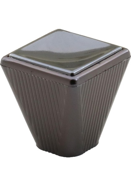 Mobilya Düğme Dolap Çekmece Kulpu Kulbu Plastik Füme Tek Vidalı Kulp modelleri