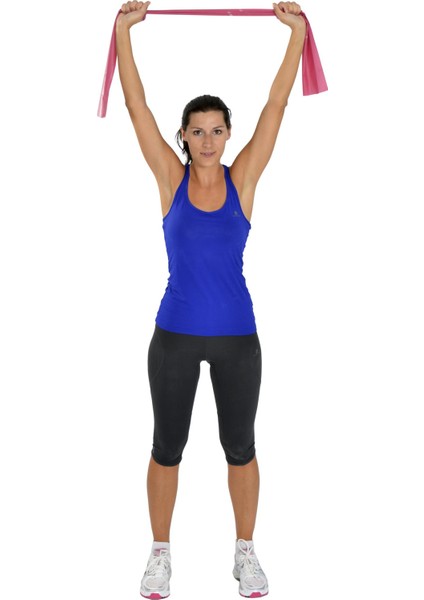 Pilates & Yoga Egzersiz Bandı , Theraband Kırmızı Renk(Hafif) 1.5 mt indirimleri