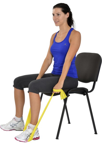 Pilates & Yoga egzersiz Bandı , Theraband Sarı Renk(En Hafif) 1.5 mt