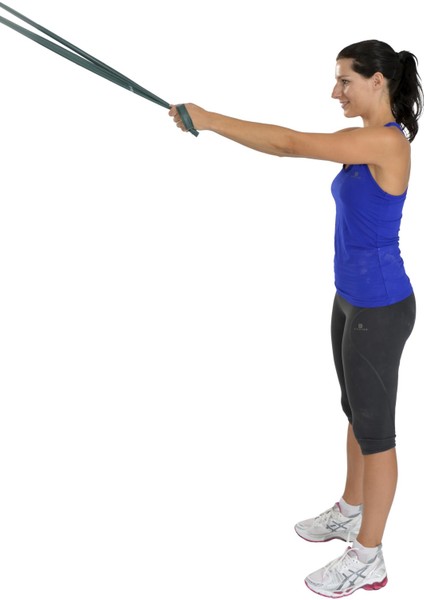 Pilates & Yoga egzersiz Bandı , Theraband Yeşil Renk(Orta) 1 mt indirimleri