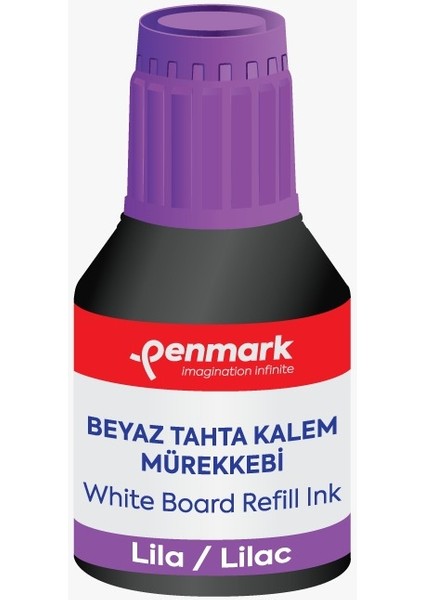 Beyaz Tahta Kalemi Mürekkebi 30 ml Lila