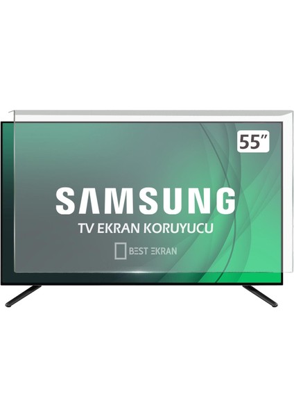 Samsung 55TU8000 Tv Ekran Koruyucu - Samsung 55" Inç 139 Ekran Koruyucu UE55TU8000U