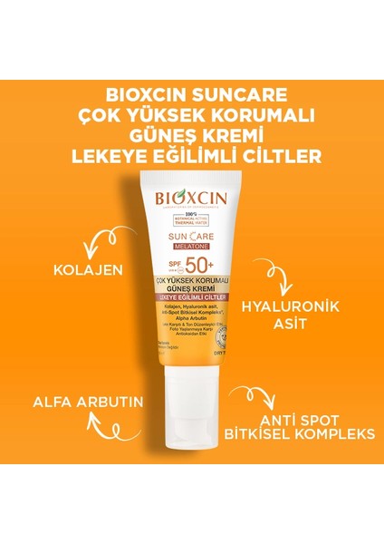Sun Care Lekeye Eğilimli Ciltler Için Güneş Kremi Spf 50+ 50 ml