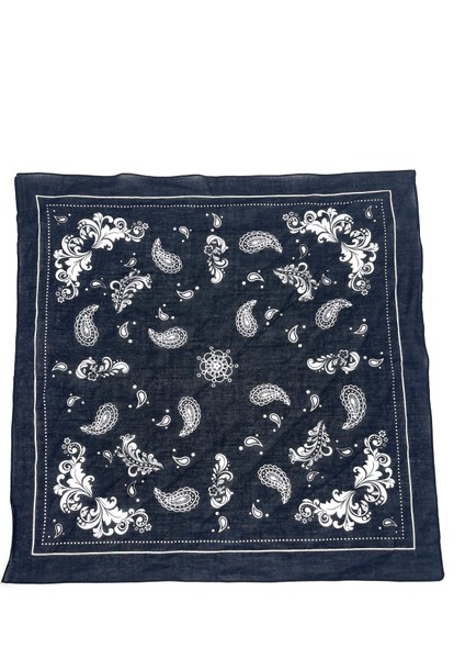 Naz Ipek Pamuklu Bandana Fular 55X55