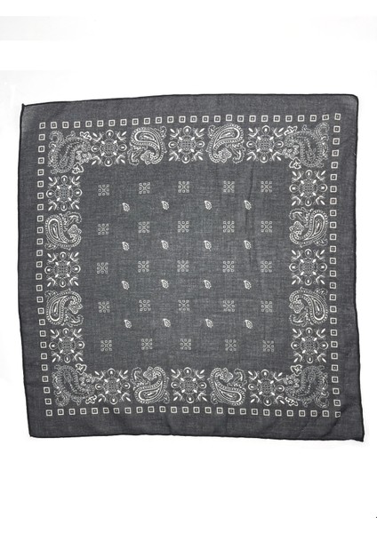 Naz Ipek Pamuklu Bandana Fular 55X55