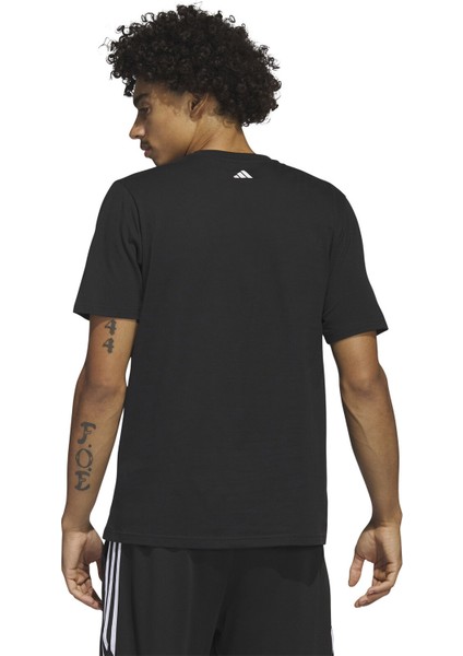 Lil Stripe Scr Erkek Basketbol Tişörtü IC1867 Siyah fiyatları