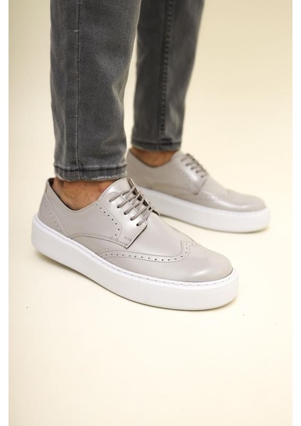 Chekich CH149 Bt Rugan Erkek Ayakkabı Bej