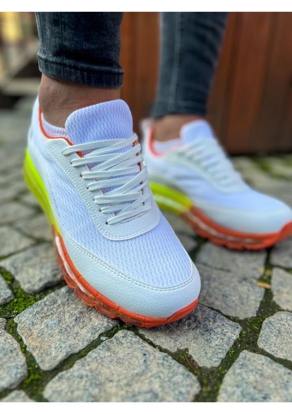 Chekich CH181 Rrt Ipekyol Erkek Ayakkabı Beyaz - Turuncu modelleri