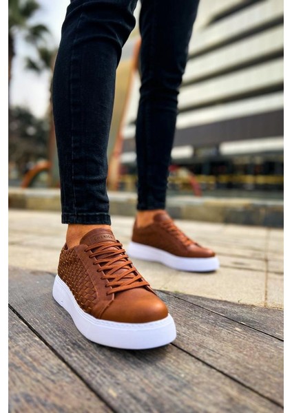 CH203 Obt Maglieria Erkek Ayakkabı Taba