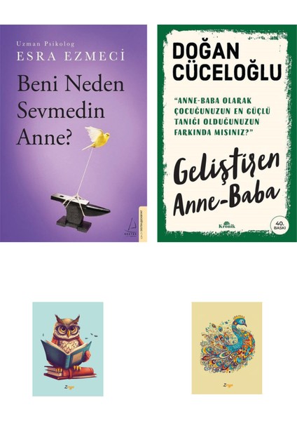 Beni Neden Sevmedin Anne - Geliştiren Anne Baba + Not Defter Seti
