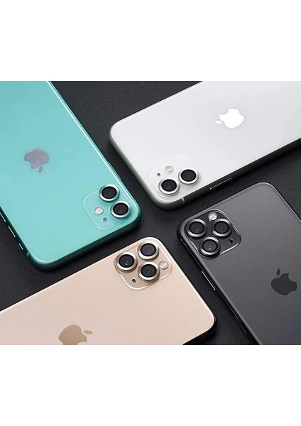 Iphone 12 Mini Kamera Koruyucu Renkli Cam