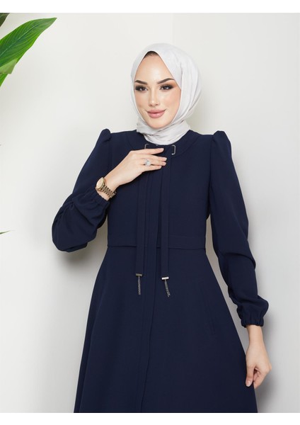 Kadın Yazlık Mevlana Perdesü Ferace 4590-1