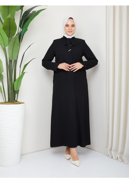 Büyük Beden Ferace Pardesü 4670-2