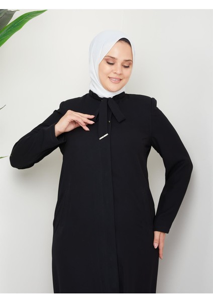 Büyük Beden Ferace Pardesü 4670-2 fiyatları